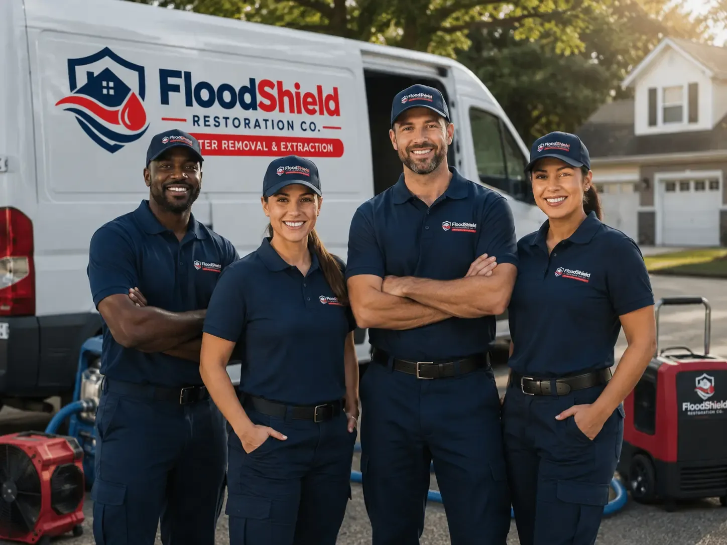 Flood Damage Restoration company in Grand Valley, PA